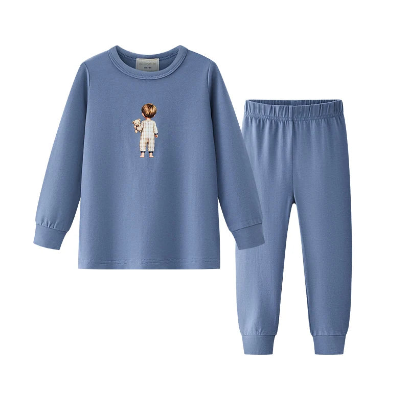 Ali Layette AW26 Baby Footed Romper Matching Hat Girl Boy Cotton Pajama Sets