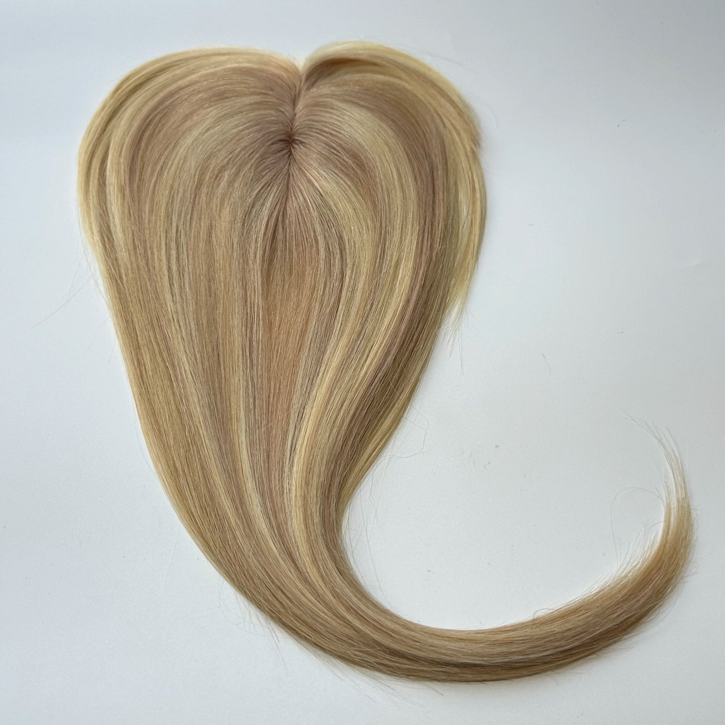 Natural Hair Topper Human Hair Accessories For Women Straight Hair Clips Wigs 18inch Lady Hairpieces Machine Made Base Toppers