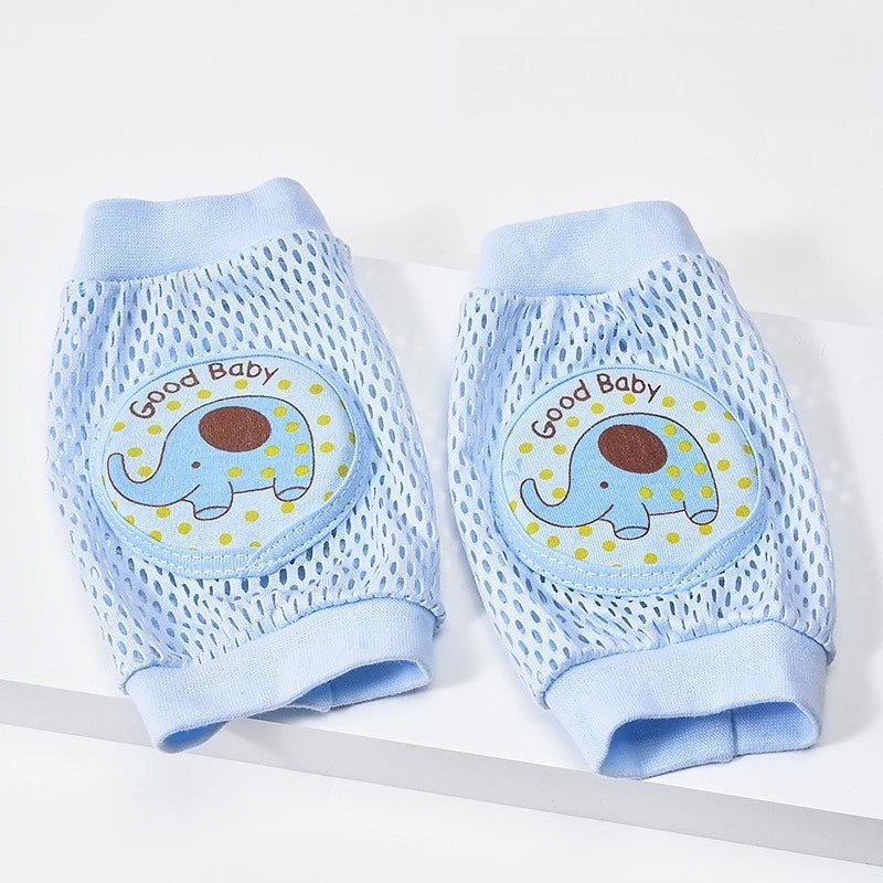Baby Knee Pads Thin Summer Infant Crawling Protector Anti-fall Toddler Learning To Walk Knee Sleeve for Newborn Crawling Elbow