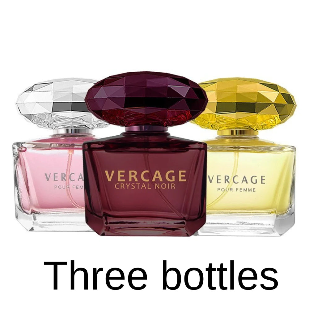 Sweet Love Luxury Brand Long Lasting Fragrance 50ml Women Body Spray Perfume Floral Scent Pheromone Perfumes Crystal Diamond