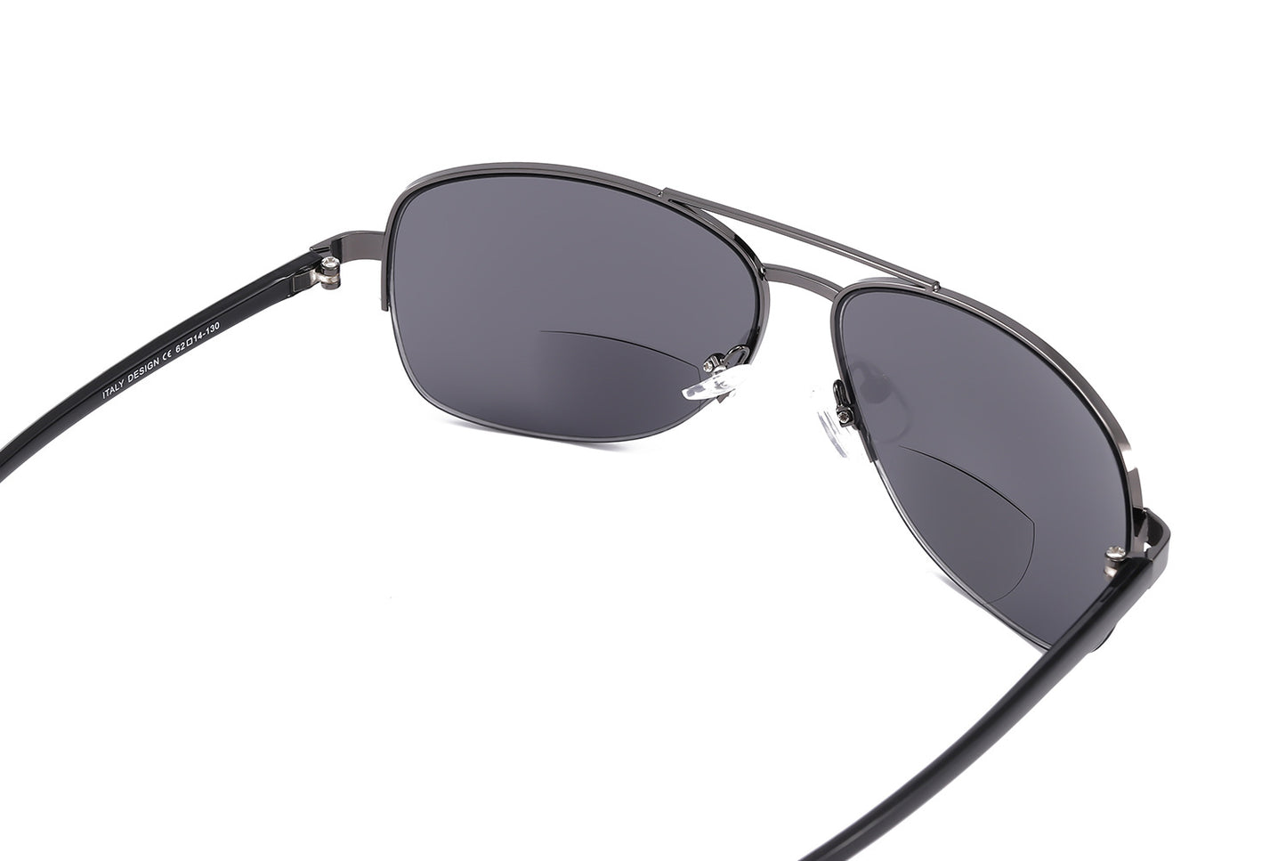 New Semi Rim Bifocals Pilot Reading Glasses Women Men Look Near Far Presbyopia Sunglasses Double Beam Hyperopia Eyeglasses Gafas