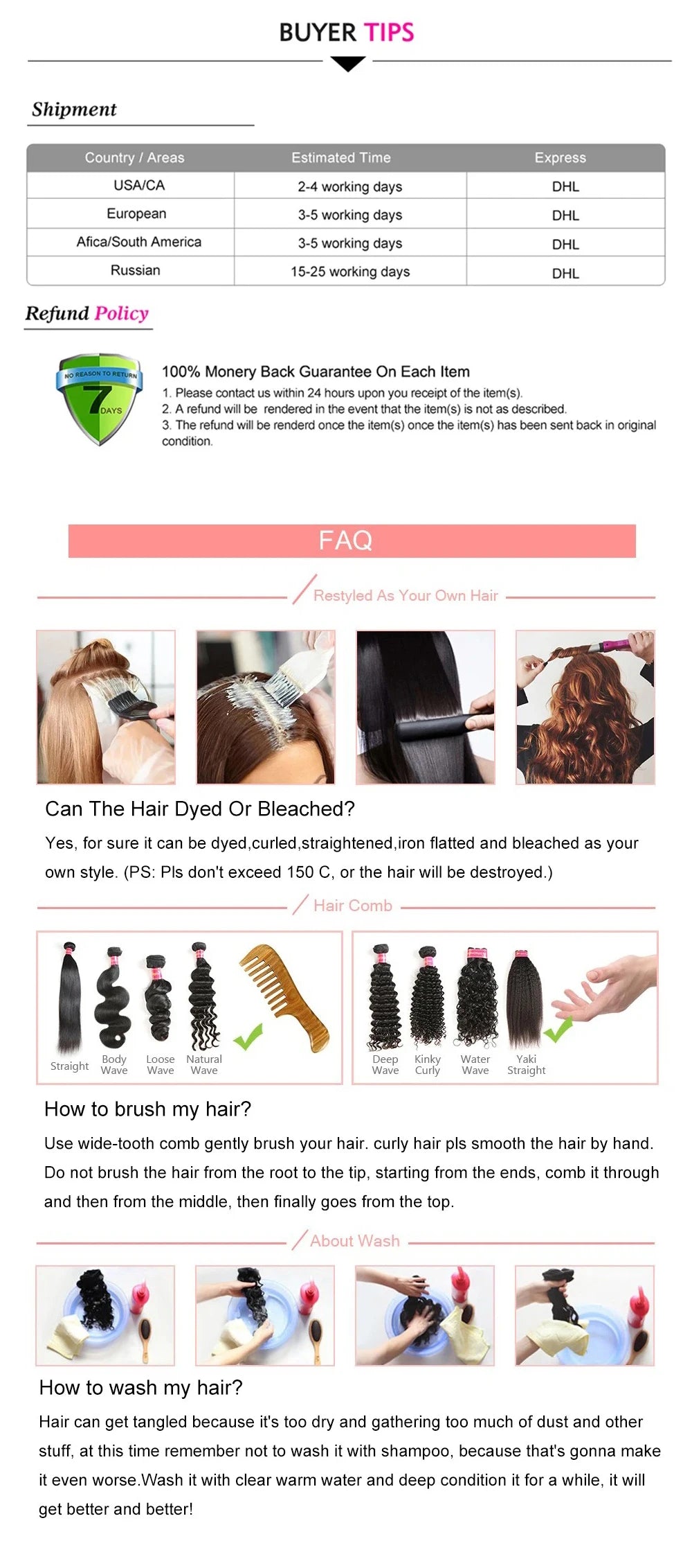 Clip In Hair Extensions Straight 100% Unprocessed Human Hair 8 Pcs/Set Full Head Seamless Brazilian Natural Black Clips ins Hair