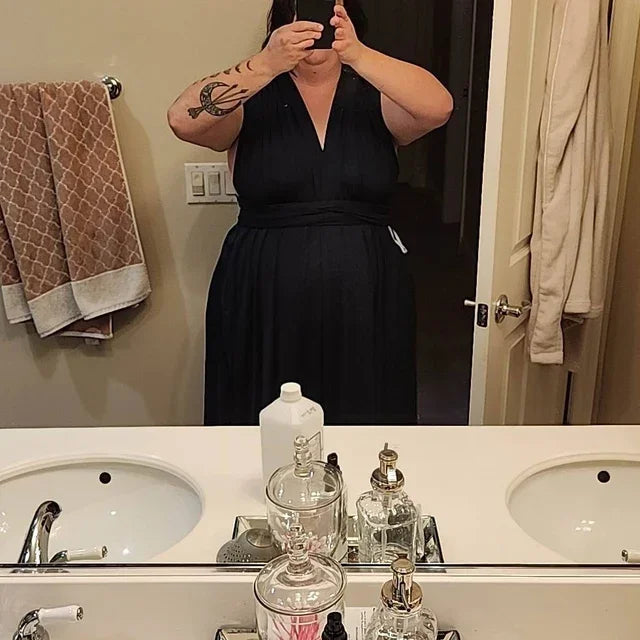 Multiway Maxi Dress Bridesmaid Dress Infinity Cocktail Dress Floor Length Bridesmaid Dress Maxi Dress for Bridesmaid Gifts
