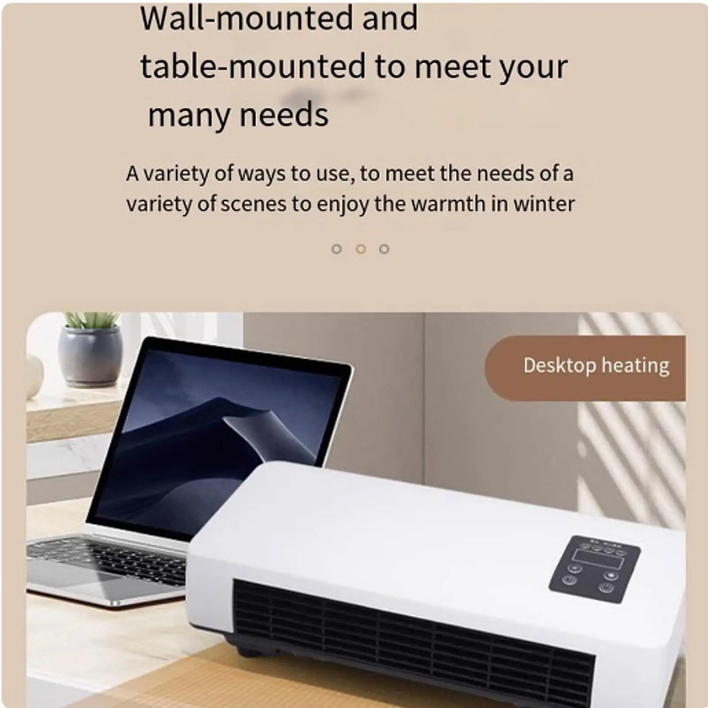 Wall Mounted Split Air Conditioner Summer Smart Heating Cooling Wind Device with Timer Air Conditioner for Living Room Bedroom