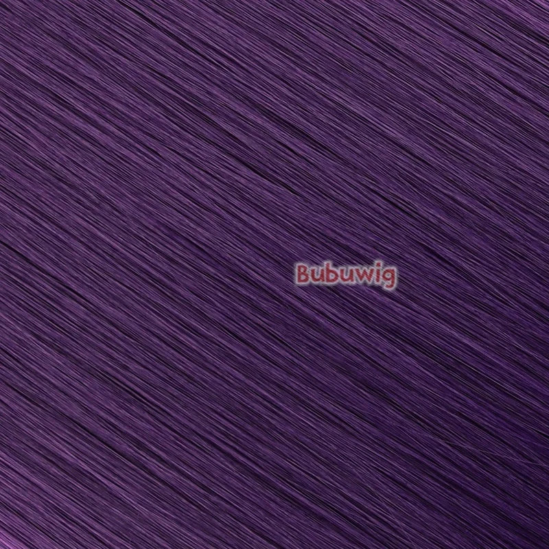 Bubuwig Synthetic Hair 30cm 60cm 90cm Single Ponytail Cosplay Wigs 100 Colors Pure Color Fashion Anime Ponytail Heat Resistant