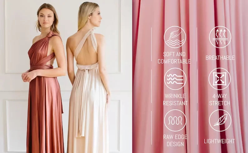Multiway Maxi Dress Bridesmaid Dress Infinity Cocktail Dress Floor Length Bridesmaid Dress Maxi Dress for Bridesmaid Gifts