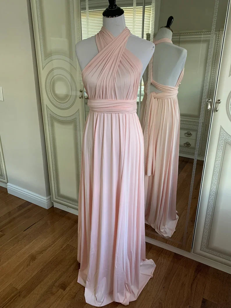 Multiway Maxi Dress Bridesmaid Dress Infinity Cocktail Dress Floor Length Bridesmaid Dress Maxi Dress for Bridesmaid Gifts