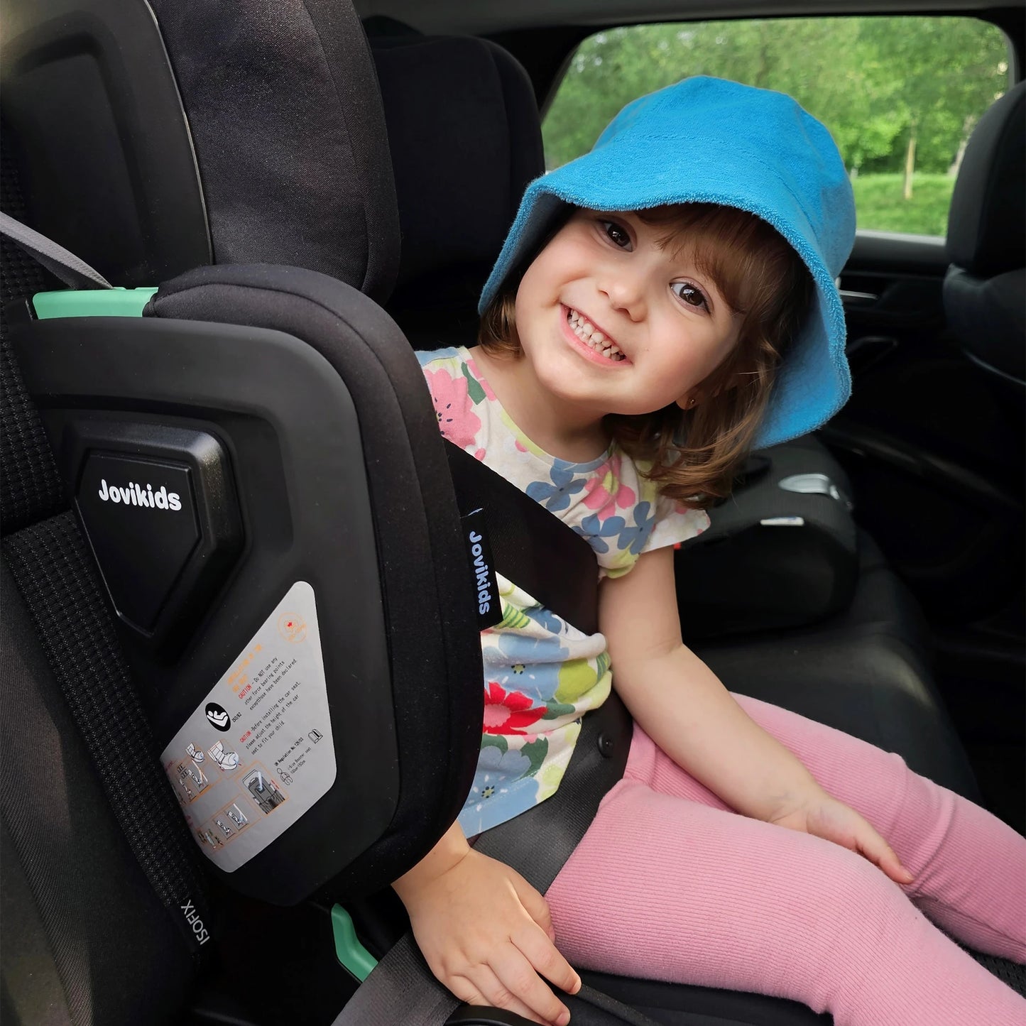 Jovikids Rober Portable Highback Baby Car Seat Booster i-Size 100-150cm