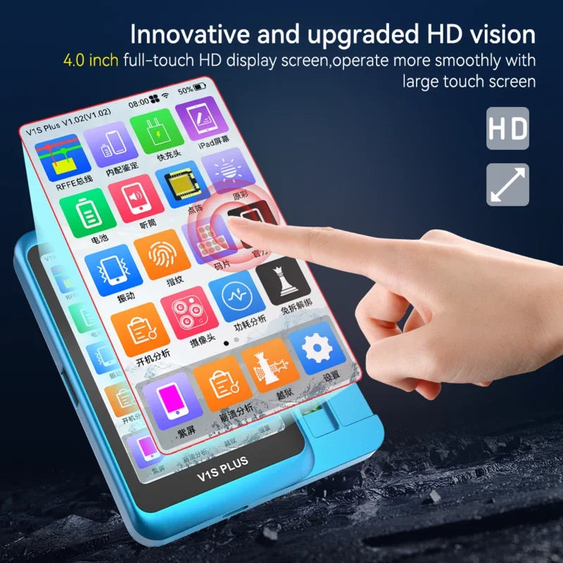 JCID V1S Plus Smart Programmer for iPhone Repair - Purple Screen & Jailbreak Functions/ 5G WiFi Cheaper Than V1S Pro
