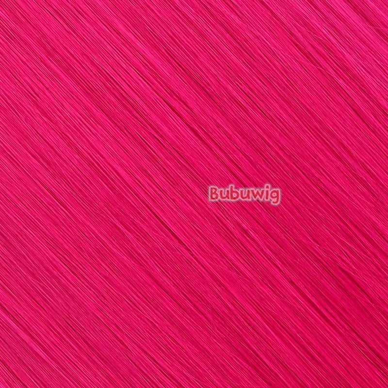 Bubuwig Synthetic Hair 30cm 60cm 90cm Single Ponytail Cosplay Wigs 100 Colors Pure Color Fashion Anime Ponytail Heat Resistant