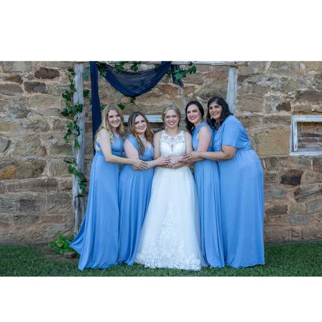 Multiway Maxi Dress Bridesmaid Dress Infinity Cocktail Dress Floor Length Bridesmaid Dress Maxi Dress for Bridesmaid Gifts
