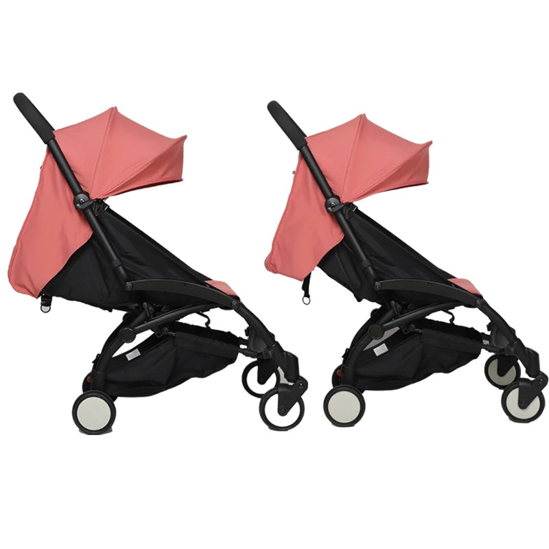 175° Stroller Hood&Seat Liner For Babyzen Yoyo Canopy Cover Cushion Fit YOYO2/YOYA Pram Sunshade 1:1 Fabric Stroller Accessories