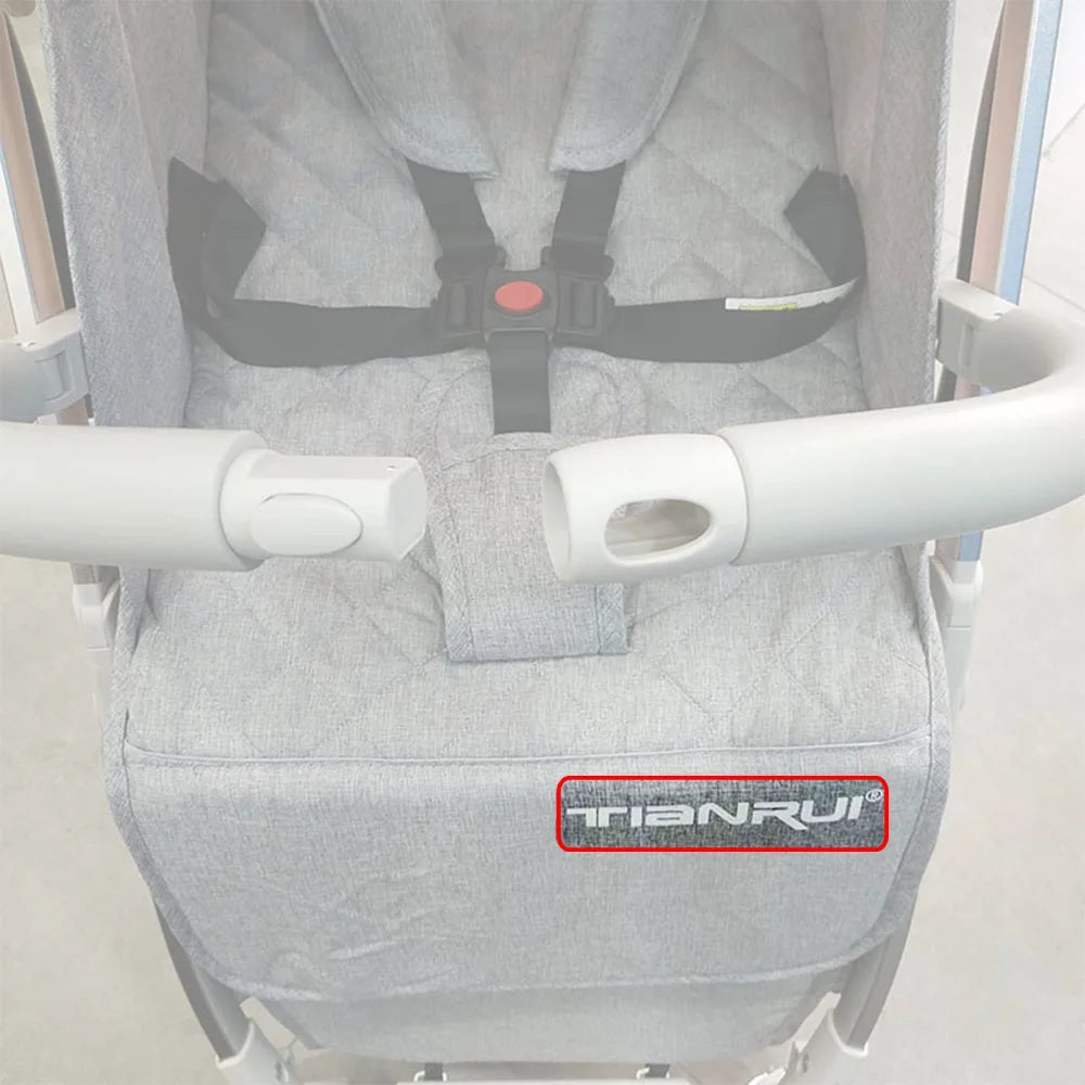 Tianrui TR18 Baby Stroller Accessories Front And Back Wheels Safety Bar Armrest Handle Leather Cover Armrest Original Product