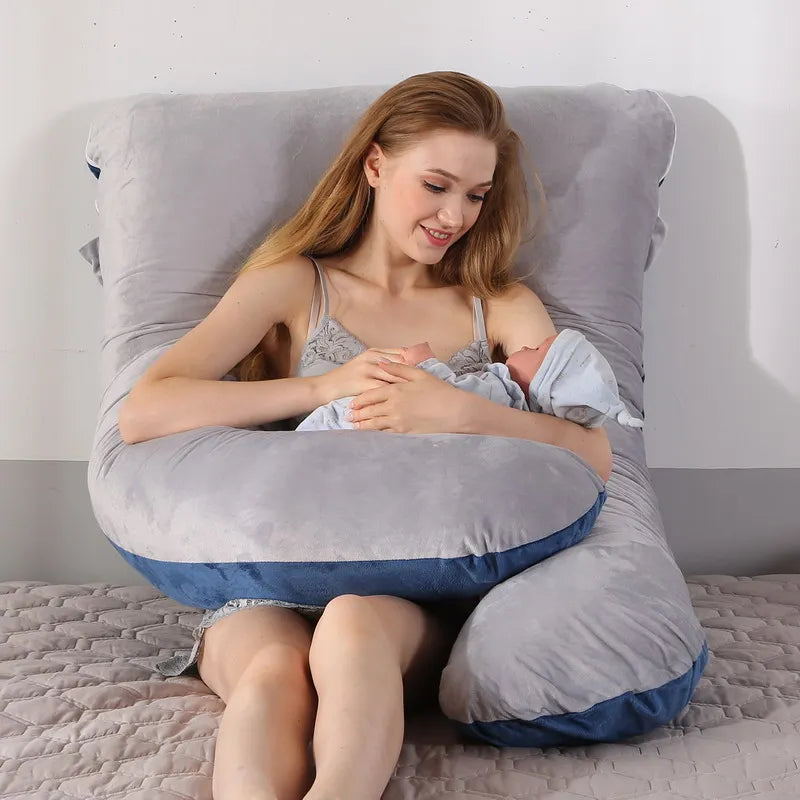 116x65cm Pregnancy Pillow for Pregnant Women Cushion of Pregnancy Maternity Support Breastfeeding for Sleep Dropshipping