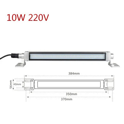LED Milling CNC Machine Industrial Lights Explosion-proof IP68 Waterproof Oil-proof Light Workshop Working Light Long Lathe Lamp
