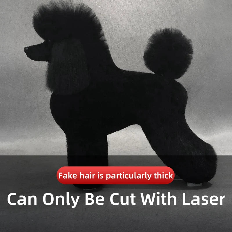 Pet Simulation Hair Beauty Practice Dog Standard Teddy Whole Body Fake Hair Only Pet Grooming Trimming Practice with Model Dog