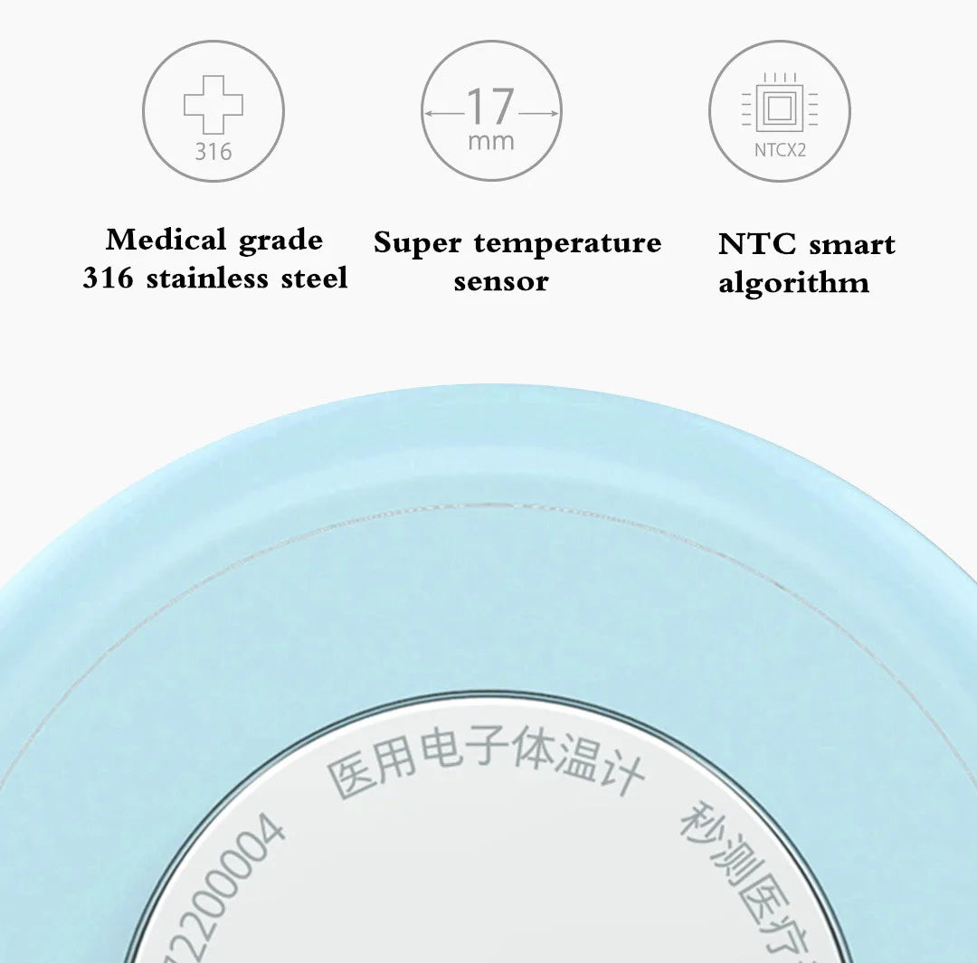 Mjia Smart Digital Baby Thermometer Clinical Thermometer Accrate Measurement Constant Monitor High Temprature Alarm