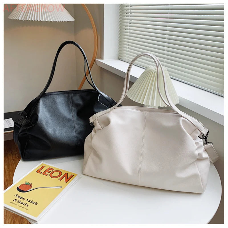 Women Large Handbag Large Shopping Bag Handbag High Quality Soft Leather Crossbody Bag Women Travel Shoulder Bag