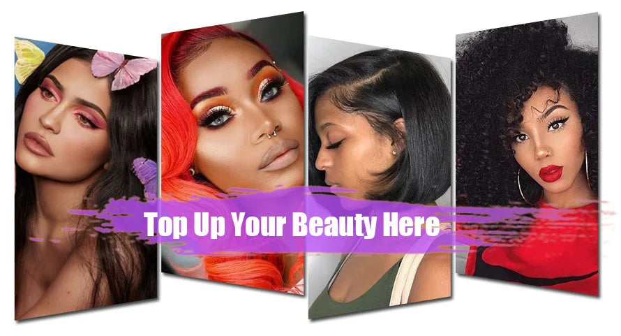 Synthetic Kinky Curly U Part Wigs Afro Kinky Synthetic Hair Wigs U Part Wigs for Women Black Kinky Curly Synthetic Puffy Hair