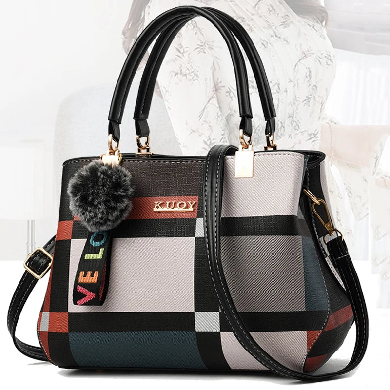 Luxury Vintage Shoulder Bags For Women Multi-Pocket Pu Leather Crossbody Bag Messenger Handbag Totes Purse bolsa feminina