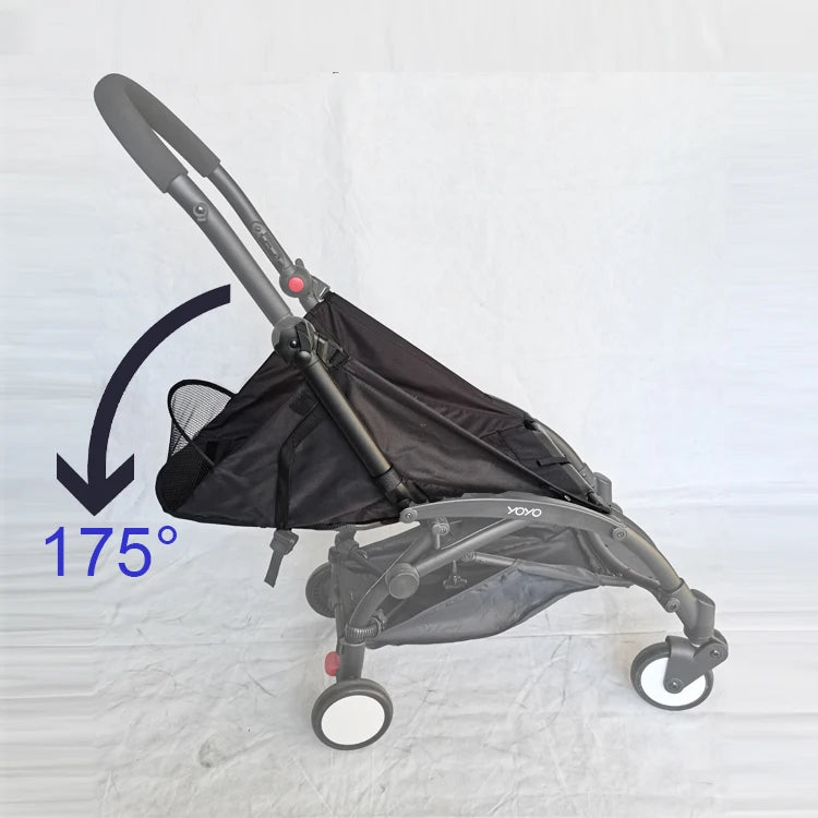 COLU KID® Baby Stroller Accessories Canopy Hood Sunshade 175° Seat Cushion Cotton Liner Pad for Babyzen Yoyo2 Yoya YOYO 2