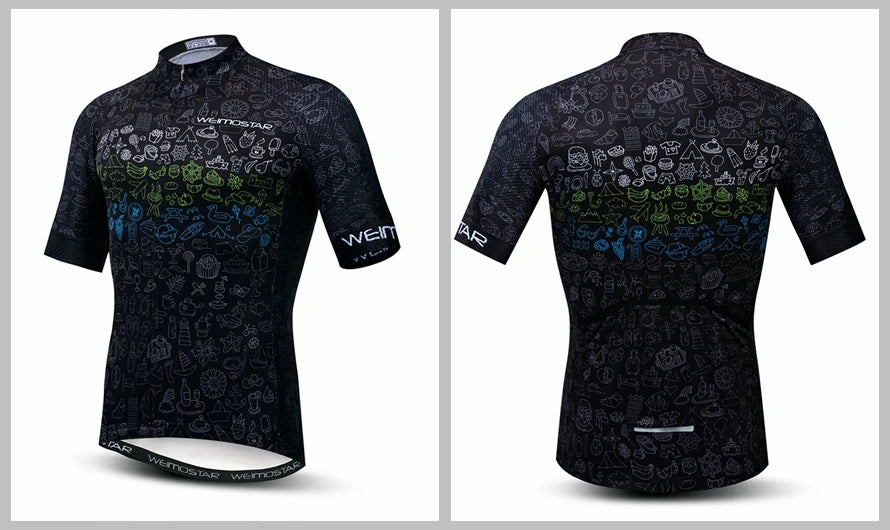 cycling jersey Men's Bike jerseys Short sleeve Pro Team Road Mountain MTB Maillot Ciclismo Racing Top T-shirts Shirt Blue USA UK