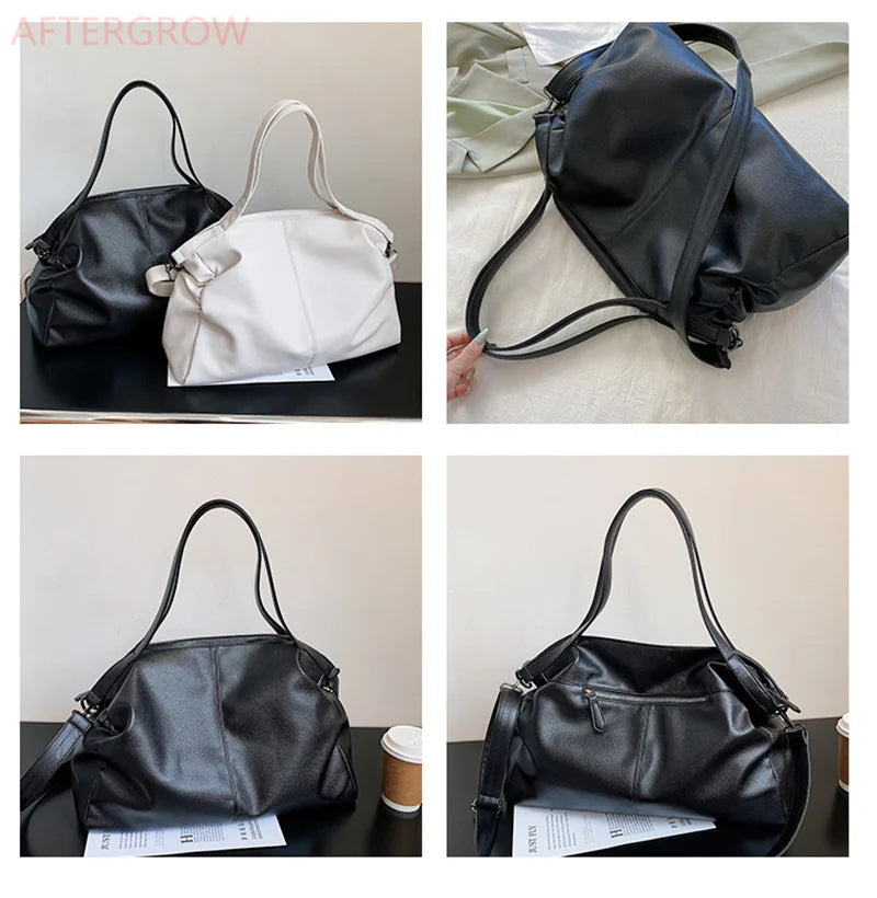 Women Large Handbag Large Shopping Bag Handbag High Quality Soft Leather Crossbody Bag Women Travel Shoulder Bag