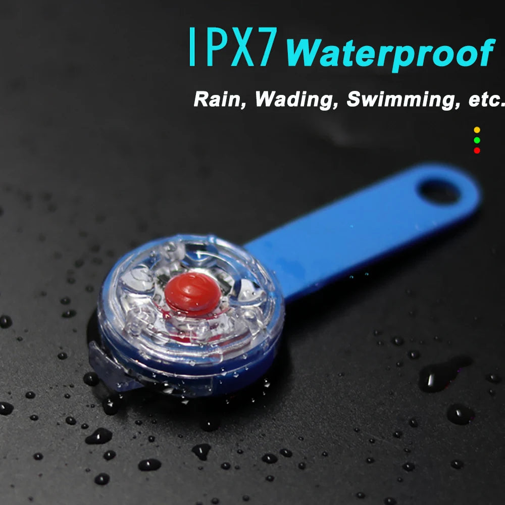 IPX7 Waterproof LED Pet Dog Cat Collar Pendant Night Safety Luminous Light Flashing Pendant With Light for Dog CatAccessories