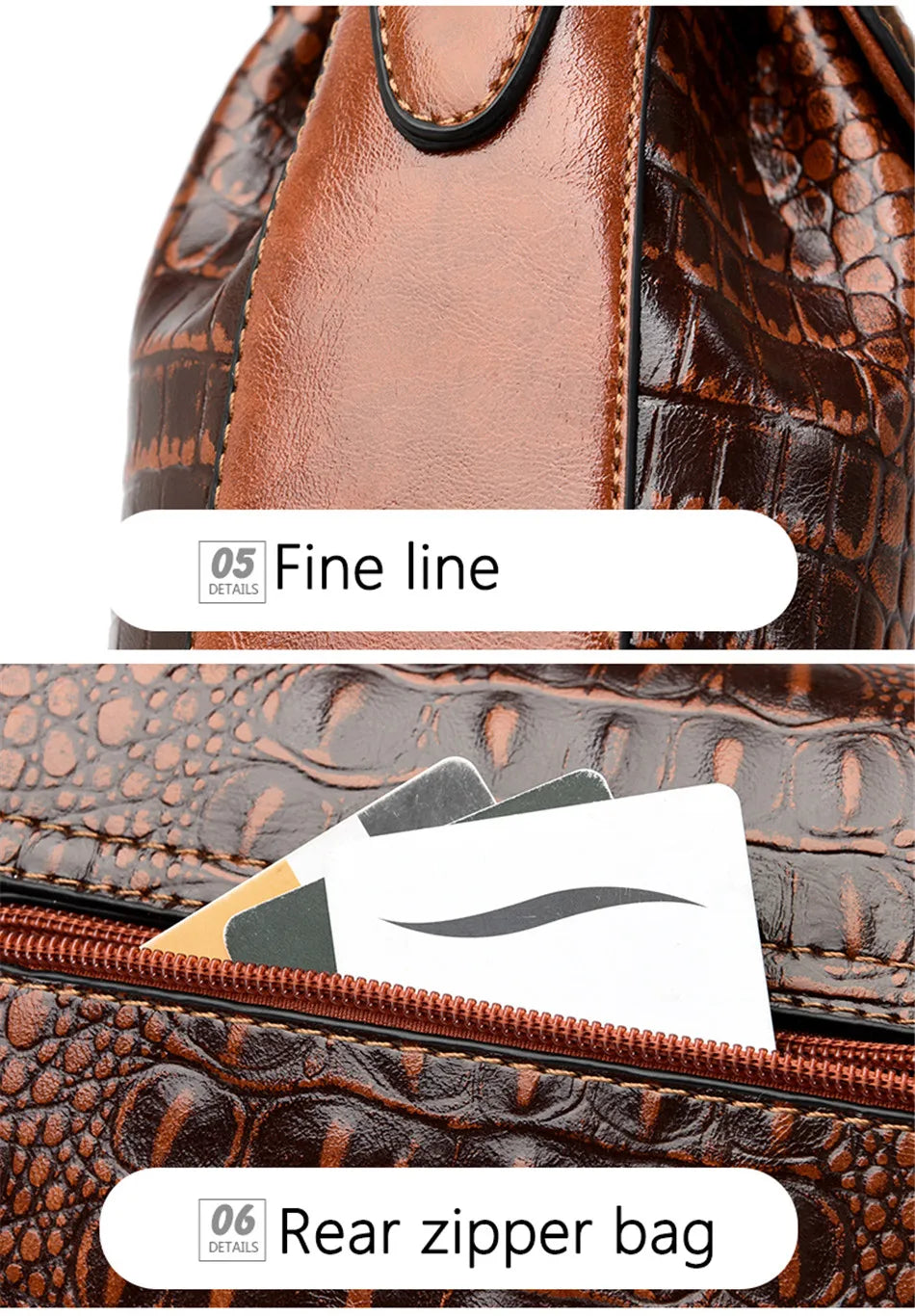 Luxury Brand Handbags For Women 2026 Sac A Main Ladies Crocodile Pattern Leather Crossbody Bags Designer New Shoulder Bag Bolsos