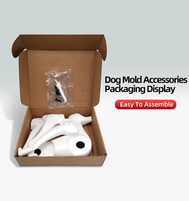 Pet Simulation Hair Beauty Practice Dog Standard Teddy Whole Body Fake Hair Only Pet Grooming Trimming Practice with Model Dog