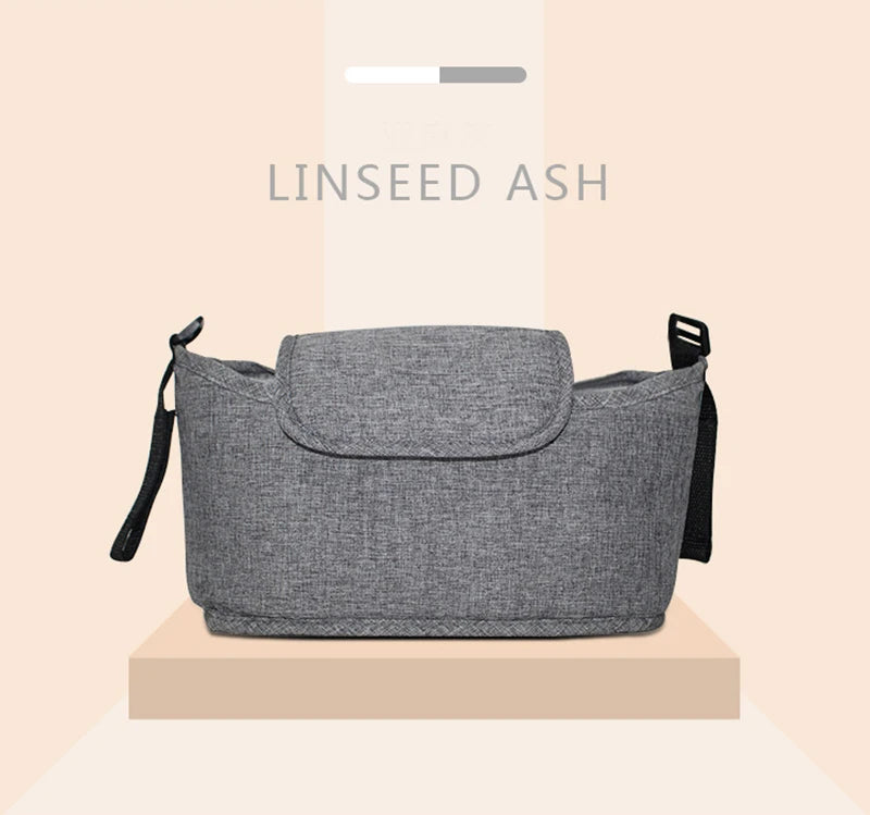 Baby Stroller Organizer Cup Holder Stroller Bag Baby Car Bag Trolley Bag Large Capacity Travel Baby Stroller Accessories