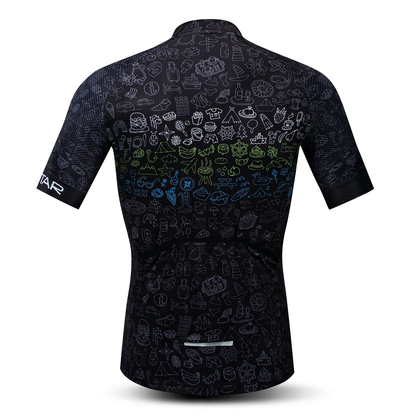cycling jersey Men's Bike jerseys Short sleeve Pro Team Road Mountain MTB Maillot Ciclismo Racing Top T-shirts Shirt Blue USA UK