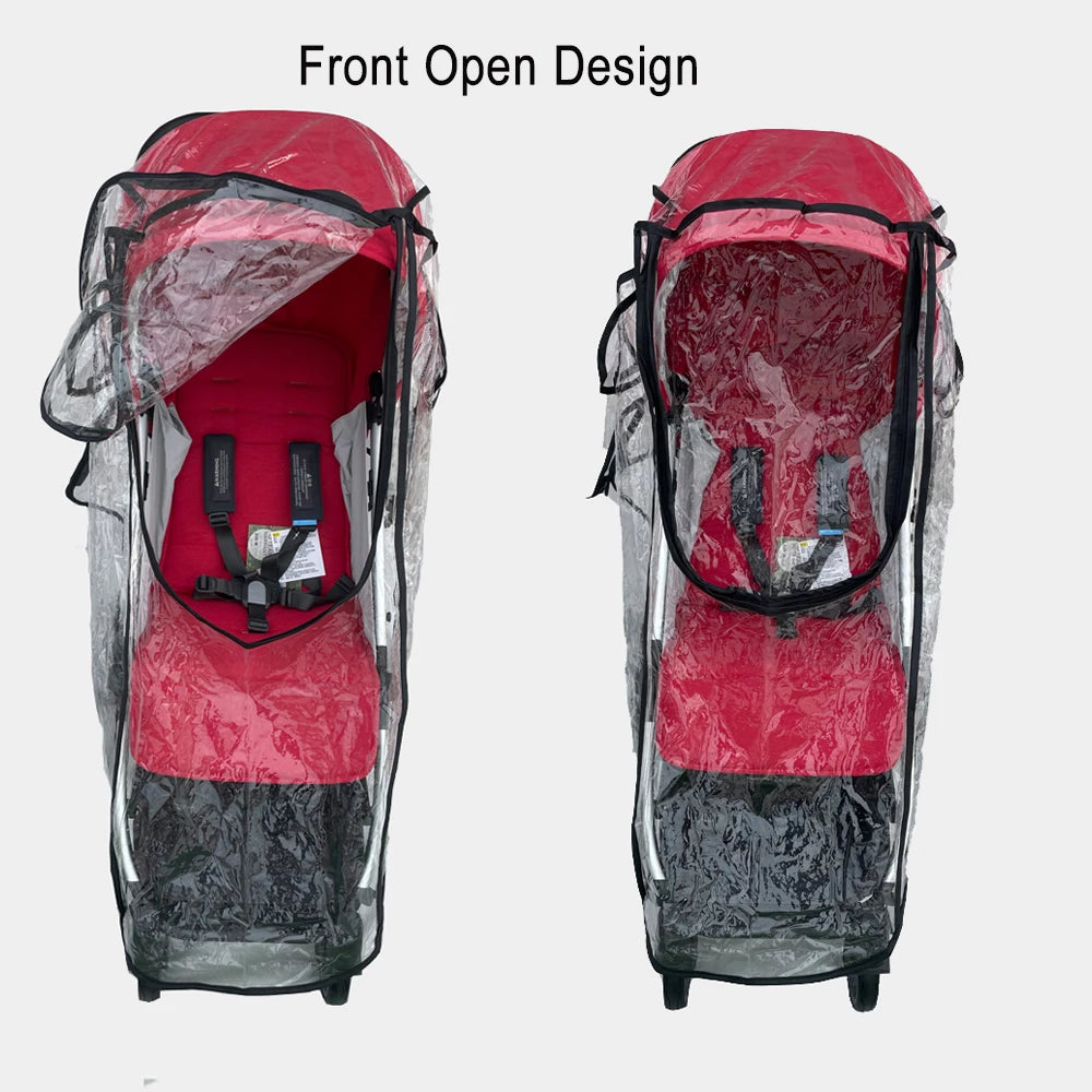 COLU KID® 1:1 Raincoat Baby Stroller Accessories Rain Cover Waterproof Cover for UPPAbaby MINU Stroller