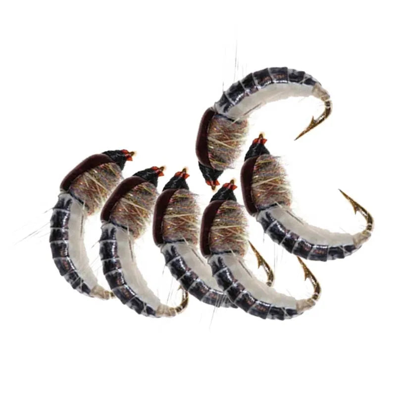 40/78/126Pcs/Box Mixed Styles Fly Fishing Lure Wet/Dry Nymph Artificial Flies Bait Pesca Tackle Trout Carp Kit