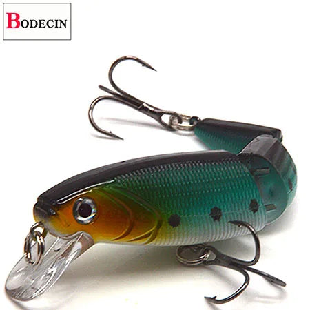 Multi Section Sea Bass Hard Fishing Lures 3D Eyes 1PCS Crankbaits Minnow Swimbait Fake Hard Bait Artificial Wobblers Carp Tackle