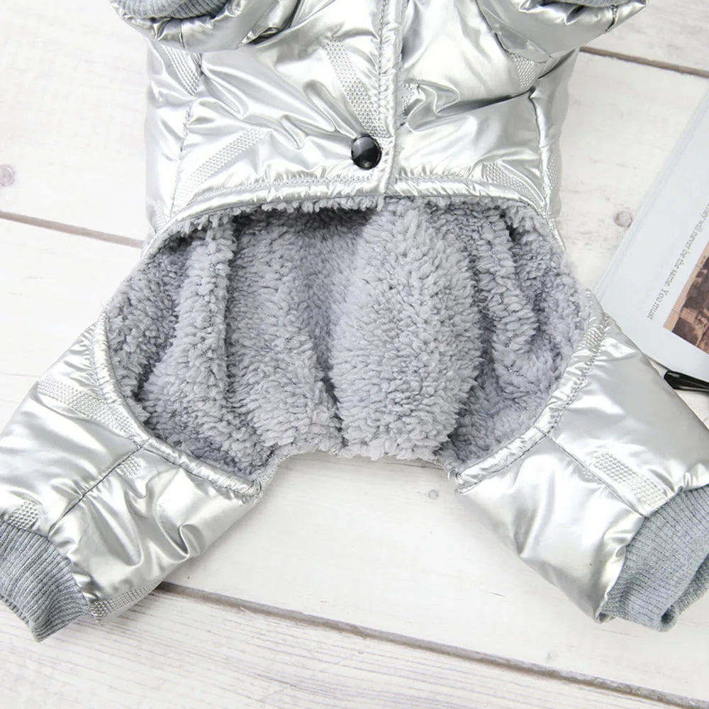 Fashion Dog Clothes Warm Thickening Dog Jacket Windproof Coat Outfit Puppy Down Jacket Winter Pet Dog Clothing Overalls for Cats