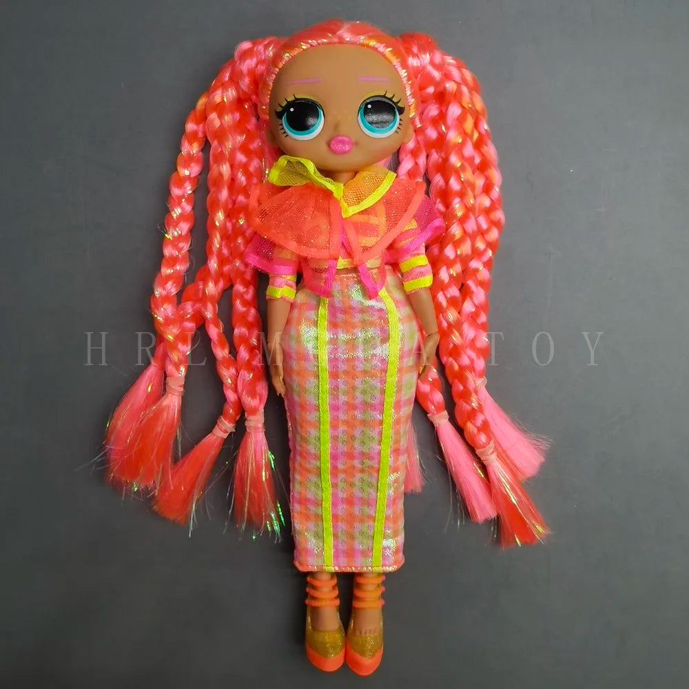 Original 24cm OMG multi-style big sister fashion dressup girl DIY holiday gift doll toy