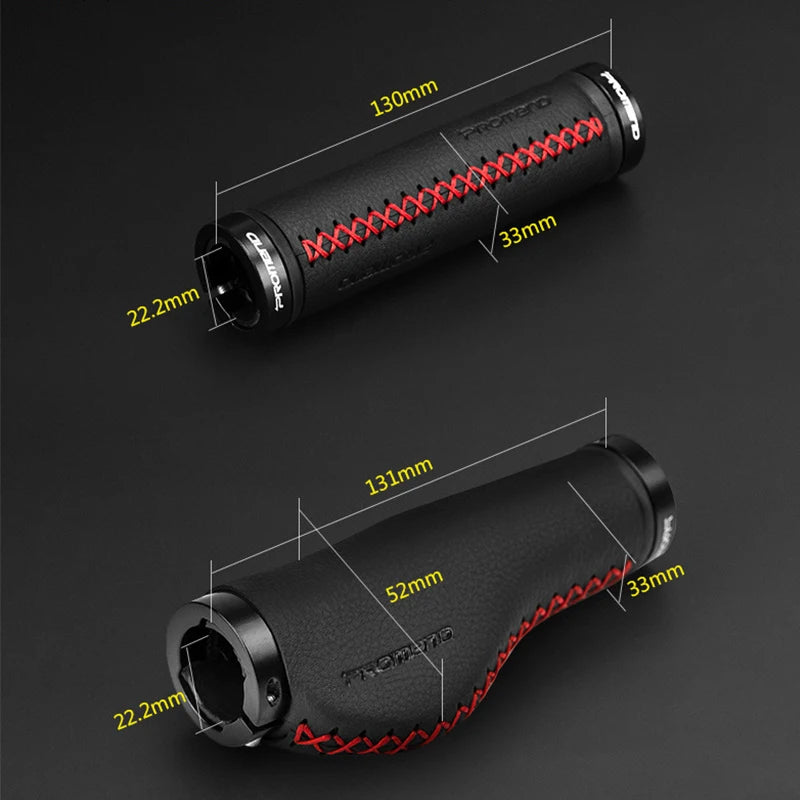 2pcs/1 Pair Fiber Leather Cycling Bicycle Grips  Mountain Road Cycling Bike Bicycle Mtb Handlebar Cover Grip Lock Bar Anti-slip