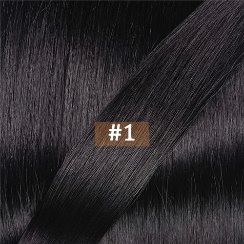New Flat Tip Hair Extension Human Hair Straight Flat Tip Human Fusion Hair Natural Brazilian Keratin Capsule Real Human Hair 613