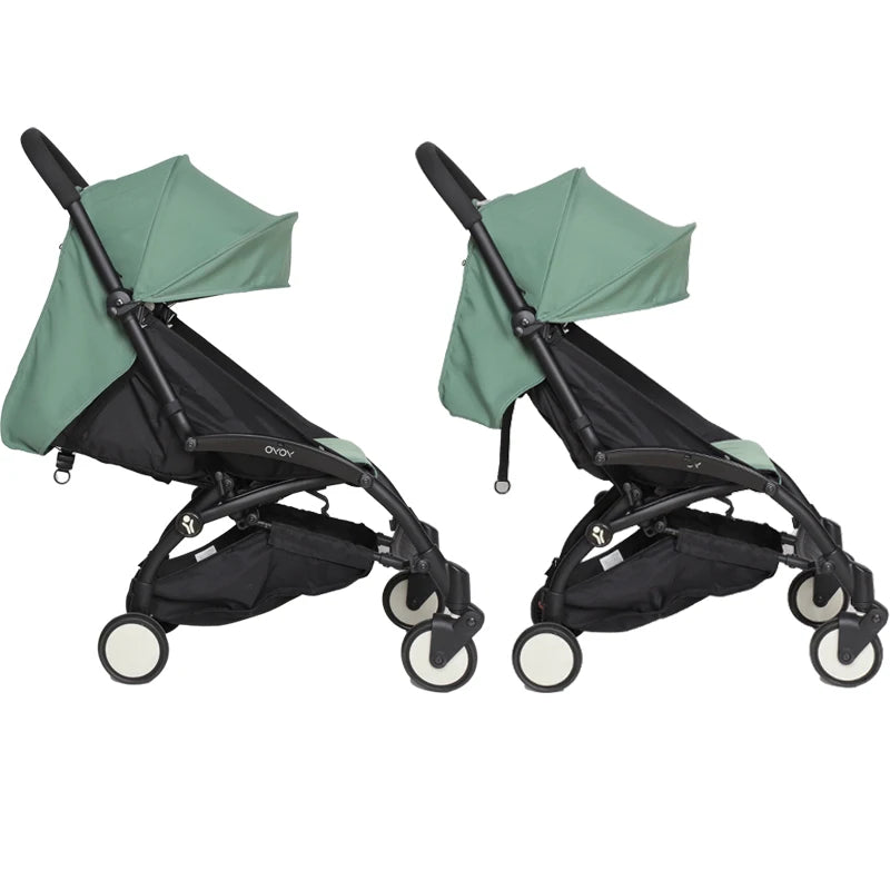 175° Stroller Hood&Seat Liner For Babyzen Yoyo Canopy Cover Cushion Fit YOYO2/YOYA Pram Sunshade 1:1 Fabric Stroller Accessories
