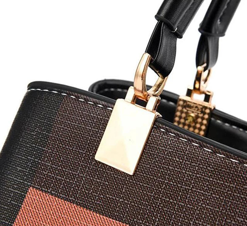 Luxury Vintage Shoulder Bags For Women Multi-Pocket Pu Leather Crossbody Bag Messenger Handbag Totes Purse bolsa feminina