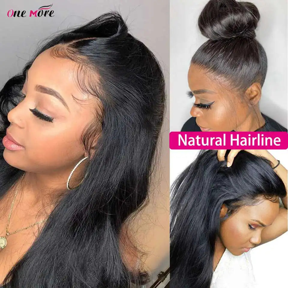 30 Inch Full Lace Human Hair Wig Long Straight Lace Front Wigs 13x6 13x4 Lace Frontal Pre Plucked for Women Hair Extensions