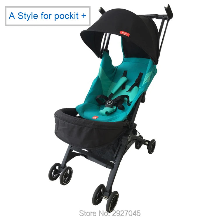 Baby stroller accessories extend footboard extension foot rest ONLY For Pockit, Pockit plus  All-Terrain  (Not for All-City).