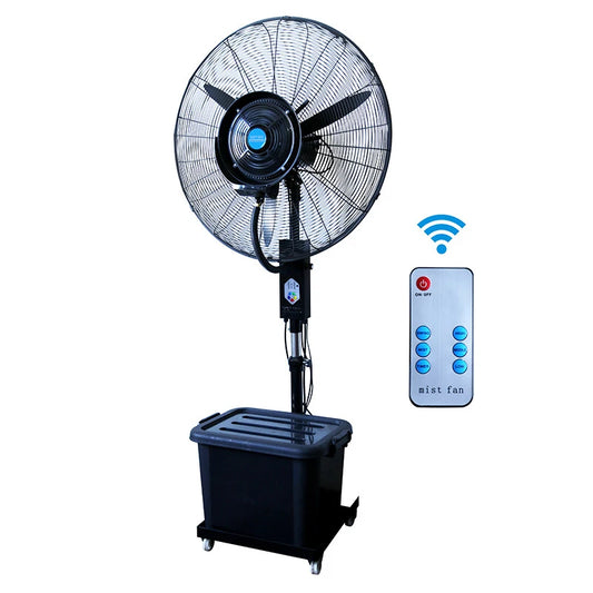 Remote Control Industrial Spray Fan 350w Atomizing Fan Water Mist Fan Humidifying Fan 220V SF-MF30CF07-R/SF-MF26CF05-R