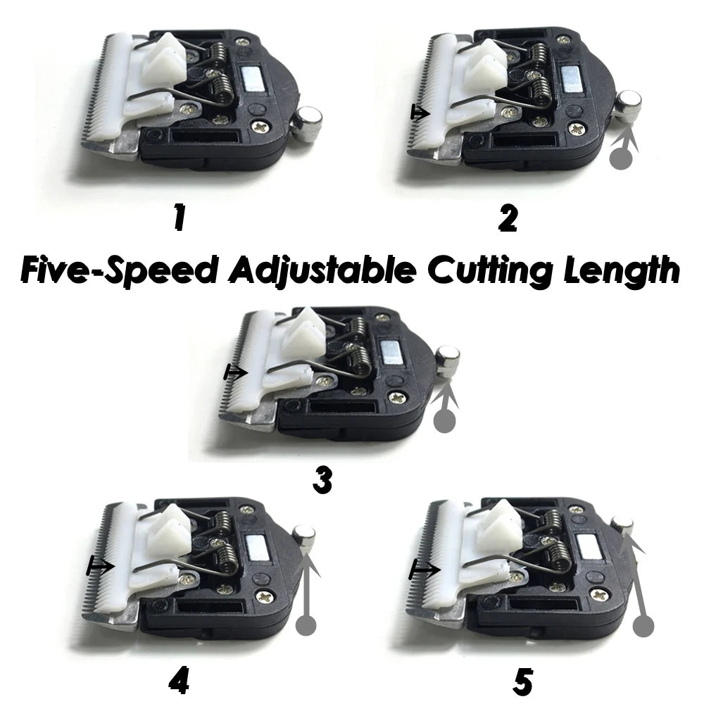 1Pcs Original Pet Clipper Blade 3/6/9/13mm Ceramic Cutter Head For AOBO VS888 MDB22 Cat Grooming Dog Hair Trimmer Professional