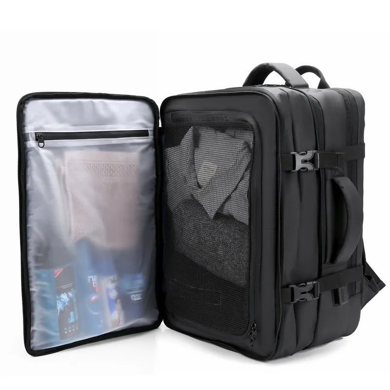 Factory Large Capacity Business Bag Usb Waterproof Wholesale Mens Laptop Travel Backpack