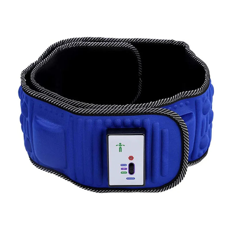 Electric Vibration Massage Slimming Fit Toning Belt Body Massager Muscle Stimulator 5 Motors Weight Loss For Waist Arm Leg