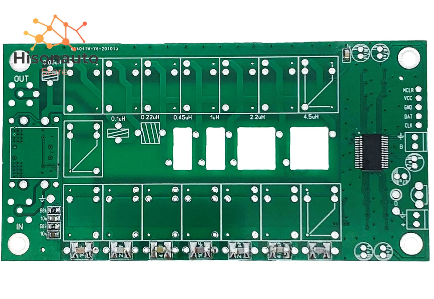 Hisonauto ATU-100 atu 100 DIY Kits 1.8-50MHz Automatic Antenna Tuner by N7DDC With OLED Firmware Programmed