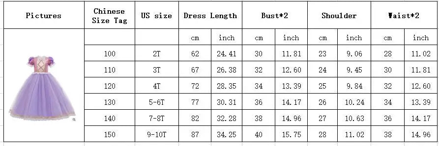 Elsa Anna 2 Dress Girls Princess Carnival Party Halloween Cosplay Costume Snow Queen Vestido Children Clothing For 2-12 Years