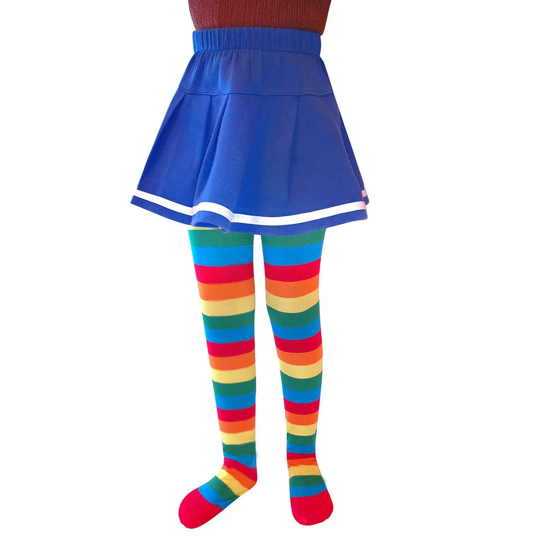 Halloween girl striped pantyhose holiday party costume props pantyhose